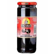 Figaro Pitted Black Olive Jar 340gm - 131700797