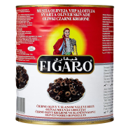 Figaro Pitted Black Olive Tin - 1500gm