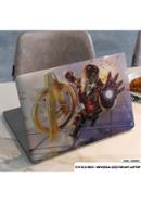 DDecorator Fight Scene Of Iron Man Laptop Sticker - (LSKN611)