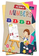 Fill Color In Numbers Coloring Book For Kids 