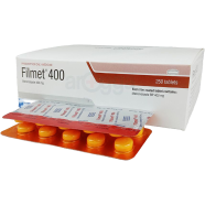 Filmet 400 mg - 10's Strip Tablet