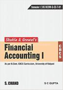 Financial Accounting I - Semester 1 