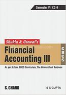 Financial Accounting III - Semester 5