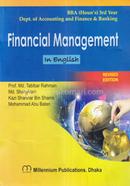 Financial Management (Honours 3rd Year)