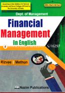 Financial Management In English (BBA Hons. 4th Year) Paper Code: 242603