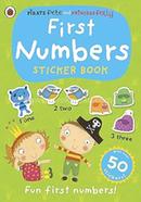 First Numbers: sticker book