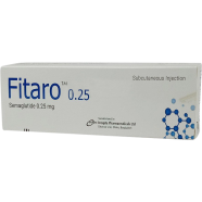 Fitaro 0.25 mg Plus 0.5 ml SC Injection (Pre-filled Syringe)