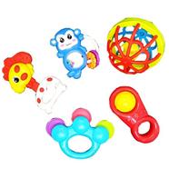 Five Pcs MIMI BELL ERES For New Born Baby Rattle And Teether