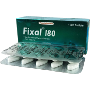 Fixal180 mg 10's Strip Tablet