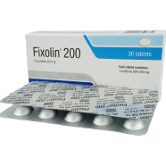 Fixolin 200mg 10's Strip Tablet