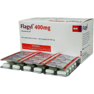 Flagyl 400 mg Tablet 10's Strip icon