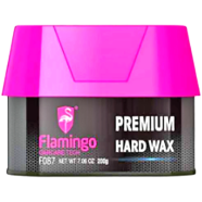 Flamingo Premium Hard Wax -200gm icon