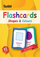 Flashcards : Shapes and Colours - 32 Cards 