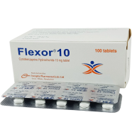 Flexor 10 mg Tablet 10's Strip