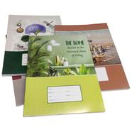 Floral Binding Khata (Margin) - 300 Pages(Any Design)