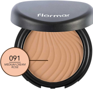 Flormar Compact Powder 091 Medium Cream Rose