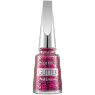 Flormar Glitter Nail Enamel GL03 Ruby Light