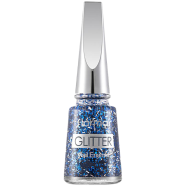 Flormar Glitter Nail Enamel GL07 Sapphire Shine