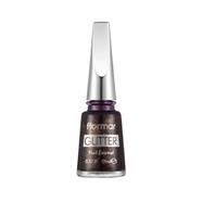 Flormar Glitter Nail Enamel GL44 Purple Glare - 11 ml