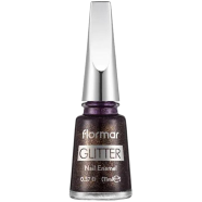 Flormar Glitter Nail Enamel GL44 Purple Glare - 11 ml