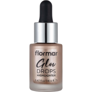 Flormar Glow Drops Liquid Illuminator with Natural Mineral Containing Dropper - 14 ml