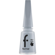 Flormar Jelly Look Nail Enamel JL24 Light Grey