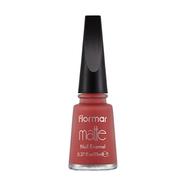 Flormar Matte Nail Enamel M60 Red Sand - 11 ml