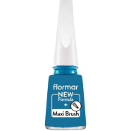 Flormar Nail Enamel Maxi Brush 450 Blue Industry