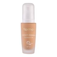 Flormar Perfect Coverage Foundation 121 Golden Neutral