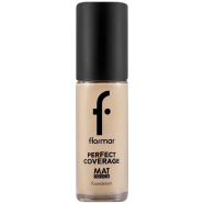 Flormar Perfect Coverage Mat Touch Foundation 320 Porcelain Ivory