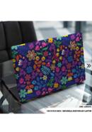 DDecorator Flower Pattern Floral Design Laptop Sticker - LSKN2374
