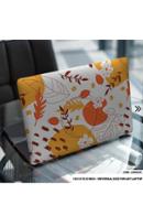 DDecorator Flower Pattern Floral Design Laptop Sticker - (LSKN2451)