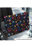 DDecorator Flower Pattern Floral Design Laptop Sticker - (LSKN2421)