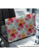 DDecorator Flower Pattern Floral Design Laptop Sticker - (LSKN2383)