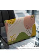 DDecorator Flower Pattern Floral Design Laptop Sticker - (LSKN2382)