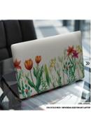 DDecorator Flower Pattern Floral Design Laptop Sticker - (LSKN21050