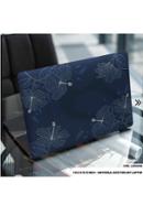 DDecorator Flower Pattern Floral Design Laptop Sticker - (LSKN2088)