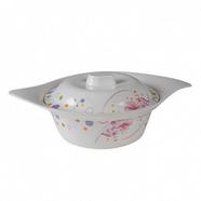 Flower Soup Bowl with Lid-Camellia - 94591