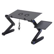 Foldable Laptop Table T8 - Black