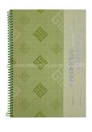 Foiled Notebook (Art Design-Green-Kell Color)