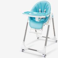Foldable Baby High Chair Baby Plastic Dining Table High Chair Baby Feeding Chair With Wheel