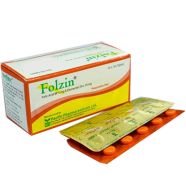 Folzin 5 mg Plus 20 mg - 10's Strip Tablet icon