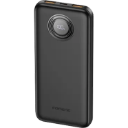 Foneng PX101 10000mah 22.5w with 3 outputs Power Bank - Black
