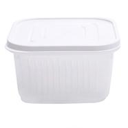 Food Storage Container with Strainer Basket - C004034-W