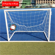 Football Goal Post 2 Feet BY 3 Feet Net 1 Pcs