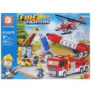 Forange Fire Fighters Building Blocks Kids Toys 640 pcs