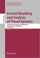 Formal Modeling and Analysis of Timed Systems - Lecture Notes in Computer Science : 4763