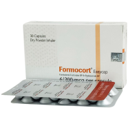 Formocort 200mcg 6mcg Inhalation Capsule 10's Strip