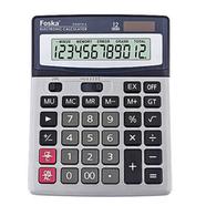 Foska 12-Digit Solar Power Calculator - CA3312-6