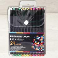Foska Art Drawing Fineliner Color Marker Pen 24pc